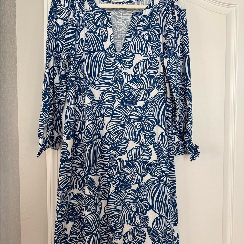 Lilly Pulitzer Navy and White Dress
